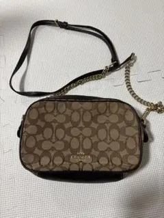 Coach ショルダーバッグ ブラウン/ベージュ