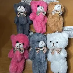 もふもふくまちゃん　ぬいぐるみマスコットBCボールチェーン付き