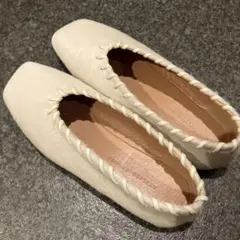 ATELIER BRUGGE アトリエブルージュ　ハラコ フラットシューズ