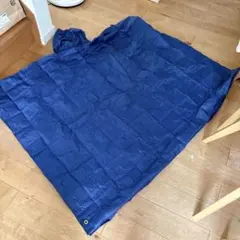 レインポンチョ ブルー 140×140 レインコート 男女兼用 かっぱ