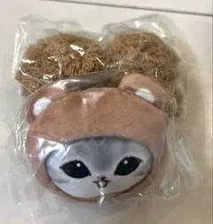 mofusand にゃんぱんつ！ぬいぐるみシュシュ くまにゃん