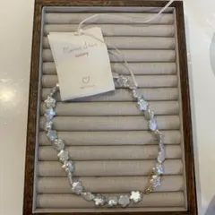 Momo Star フラワーモチーフ ネックレス