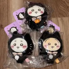 ちいかわ 黒猫のマスコット うさぎ ちいかわ ハチワレ