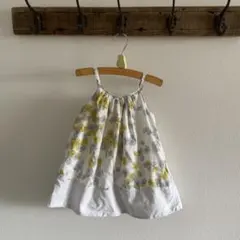 ベビーギャップbaby gap 80センチ　花柄ふんわりワンピースチュニック