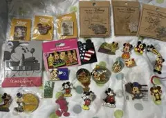 当時物・希少】ディズニー ピンバッジ まとめ売り TDL TDS 初期 レトロ