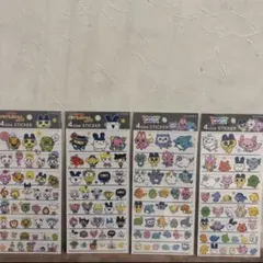 正規品　4サイズステッカー　たまごっちのプチプチおみせっち　たまごっちパラダイス