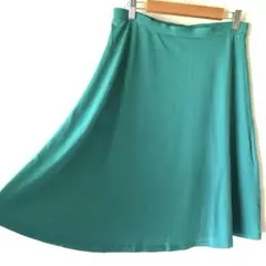 UNIQLO フレアスカート グリーン Mサイズ