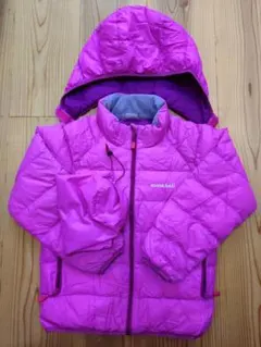 【Montbell】ダウンジャケット 120cm