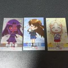 アクアプラス コラボ限定カード シークレット 柏木千鶴 柏木初音 小木曽雪菜