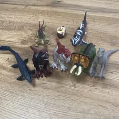 アニア 美品 恐竜6点セット 他2点おまけ おもちゃ フィギュア　まとめ売り