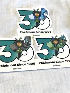 韓国限定 ポケモン メガフェスタ 30周年 ランダムステッカー