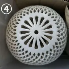 ④✨一点物✨新品　透かし彫り　陶器　ハンドメイド　香炉　ライトカバー　シェード