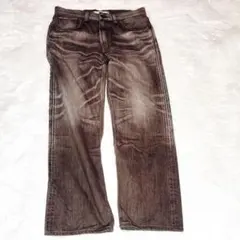 日本製 EDWIN 505V ニューヴィンテージ 濃茶 W34