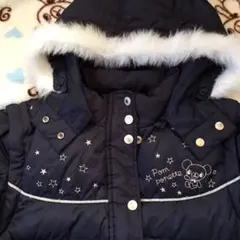 ポンポネット ジュニア ダウンフェザーコート M150