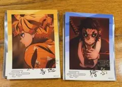 鬼滅の刃　トレーディング箔押しブロマイド 無限城編ver. 獪岳　我妻善逸
