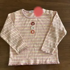 ファミリア　familiar 長袖Tシャツ カットソー　ボーダー 90cmのサムネイル