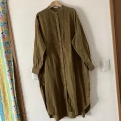 CRAFT STANDARD BOUTIQUE バンドカラーワンピース