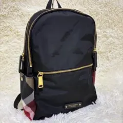 美品✨ ブルーレーベルクレストブリッジ ブラック バックパック リュック