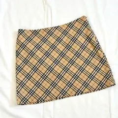 Burberry Blue Label ミニスカート　ノバチェック 38サイズ