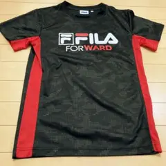 FILAロゴプリント半袖Tシャツ
