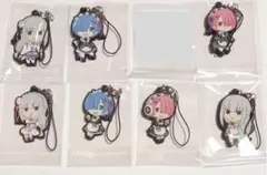リゼロ ラバーストラップコレクション7点