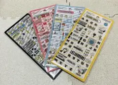 スヌーピー タイルシール ブロックシール ４点セット