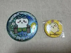 ちいかわらんど TOKYO station 東京みやげ ハチワレ うさぎ 缶バ