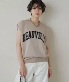 ラウンジドレス　トップス　カットソー