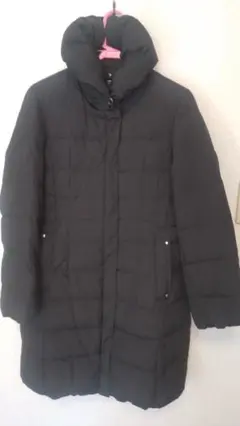 美品ダウンコート　黒