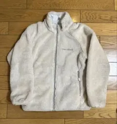 mont-bell フリースジャケット クリーム色 【リバーシブル】