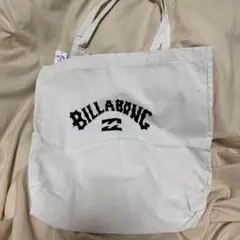 Billabong キャンバス トートバッグ ホワイトのサムネイル