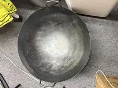 両手鍋 鉄製 中華鍋 両手 鉄鍋 調理器具48 cmのサムネイル