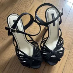 ESPERANZA ブラック ハイヒール　Lサイズ