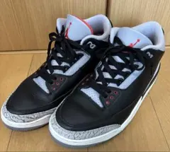 NIKE AIR JORDAN 3 RETRO ブラックセメント 28.0cmのサムネイル