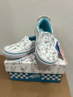 【新品未使用】VANS ディズニー コラボ ティンカーベルスリッポン15cm箱付