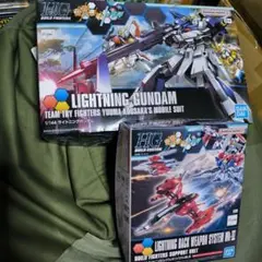 HG 1/144 ライトニングガンダム & バックウェポンシステムMk-II