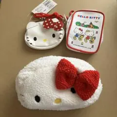 レトロ ハローキティ ポーチ まとめ売り 財布 コインケース 2008 2010