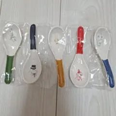 ムーミン　リトルミイ　スナフキン　ニョロニョロ　レンゲ　スプーン