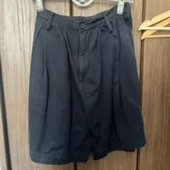 HOLONOMIC ネイビー ハーフパンツ ゴムウエスト
