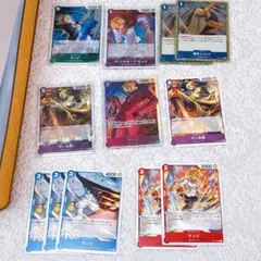 匿名配送！！　ワンピースカード　サンジ　サン五郎　まとめ売り　12枚