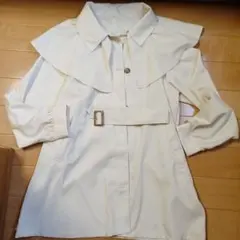 GRL クリーム色ロングコート