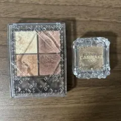 セザンヌandキャンメイクアイシャドウセット