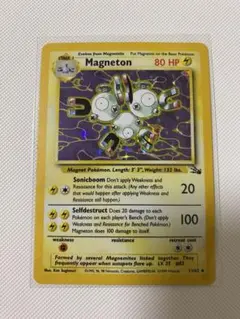 ポケモンカード Magneton 旧裏面 英語 - メルカリ