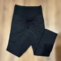 無印　マタニティパンツ　ブラック　S