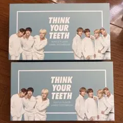 BTS THINK YOUR TEETH ジャンボ歯ブラシセット