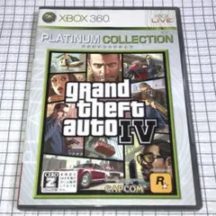 【盤面美品】 XBOX360 グランド・セフト・オートIV プラチナコレクション