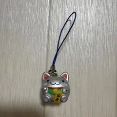 猫　ねこ　ストラップ　中吉
