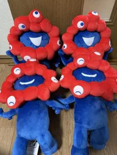 ミャクミャク なりきりクッション ゴム紐付きぬいぐるみ BIGぬいぐるみ