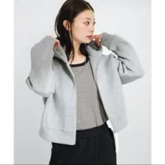 新品タグ付き Sonny Label ダンボールショートジップパーカー