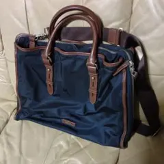 Paul Smith ポールスミス ショルダーバッグ ネイビー マルチストライプ